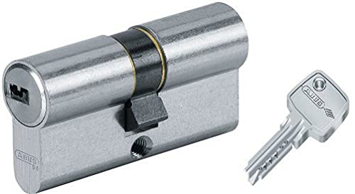 ABUS Türzylinder D6N - Schließzylinder für Wohnungstüren, vernickelt, 30x70 mm - 33939 von ABUS