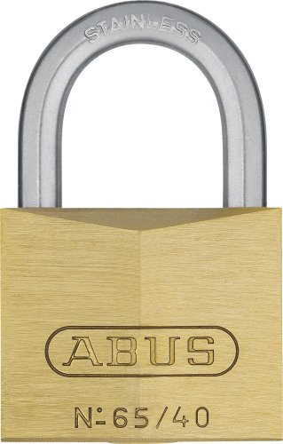 Abus - 65IB/40 40mm Messing Vorhängeschloss Edelstahl Alike 6404 Keyed Schäke... von ABUS