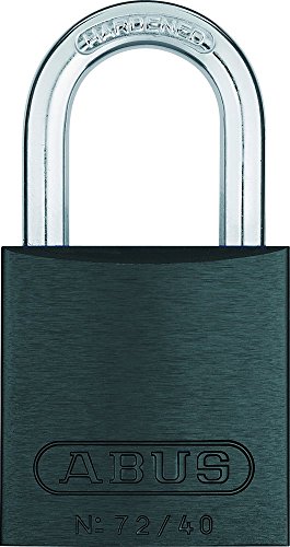 ABUS 72/B/40HB40 _ negro _ C Aluminium Vorhängeschloss Arc gehärtetem Stahl 40 mm schwarz Blister Arc lang ABUS 72/B/40HB40 _ negro _ C Aluminium Vorhängeschloss Arc gehärtetem Stahl 40 mm schwarz Blister Arc lang von ABUS