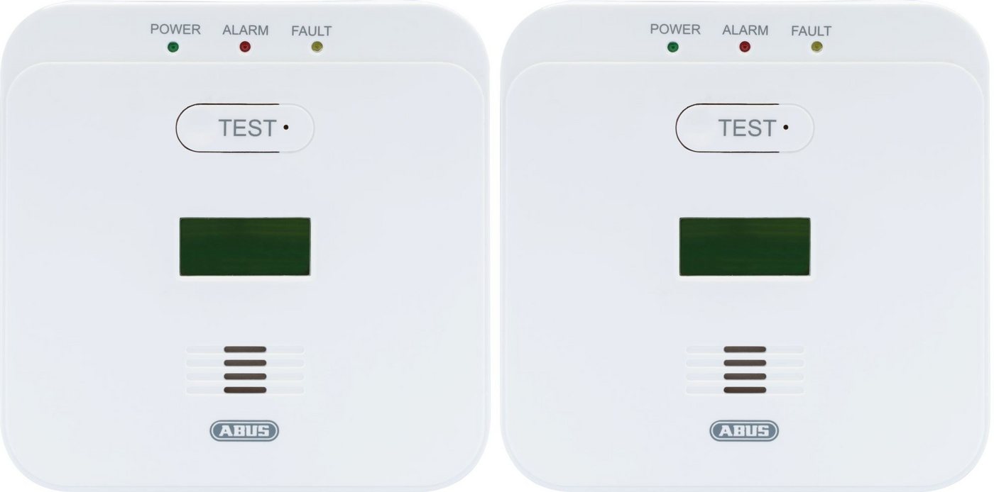 ABUS ABUS Kohlenmonoxid-Warnmelder COWM510 - mit 10-Jahres-Sensor - 2er Set CO-Melder ABUS ABUS Kohlenmonoxid-Warnmelder COWM510 - mit 10-Jahres-Sensor - 2er Set CO-Melder von ABUS