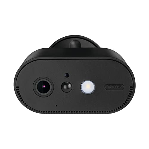 ABUS WLAN Zusatz Akku Cam (PPIC90520B) - komplett kabellose Überwachungskamera mit Push-Nachricht bei Bewegungsalarm, Farbbildern sogar nachts sowie Zugriff per App von ABUS