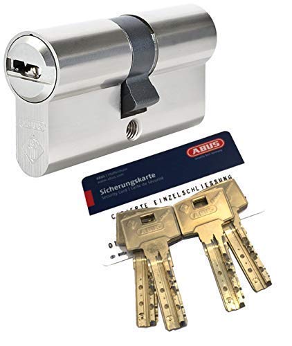 ABUS Bravus.4000 Doppelzylinder mit BZD u. N+G, Länge (a/b) 35/70mm (c=105mm), mit 4 Schlüssel, nach DIN EN1303, Angriffswiderstandsklasse D, RC2/RC3 Level geeignet, mit Not- u. Gefahrenfunktion von ABUS