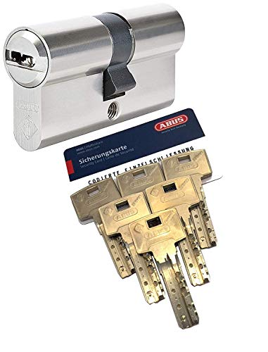 ABUS Bravus.4000 Hochsicherheits - Doppelzylinder mit 6 Schlüssel, Länge 45/55mm mit Sicherungskarte und höchstem Kopierschutz, Zusatzausstattung: Not- u. Gefahrenfunktion und erhöhter Bohr- u. Ziehschutz BS01 (Ziehschutz nur kernbezogen) ABUS Bravus.4000 Hochsicherheits - Doppelzylinder mit 6 Schlüssel, Länge 45/55mm mit Sicherungskarte und höchstem Kopierschutz, Zusatzausstattung: Not- u. Gefahrenfunktion und erhöhter Bohr- u. Ziehschutz BS01 (Ziehschutz nur kernbezogen) von ABUS