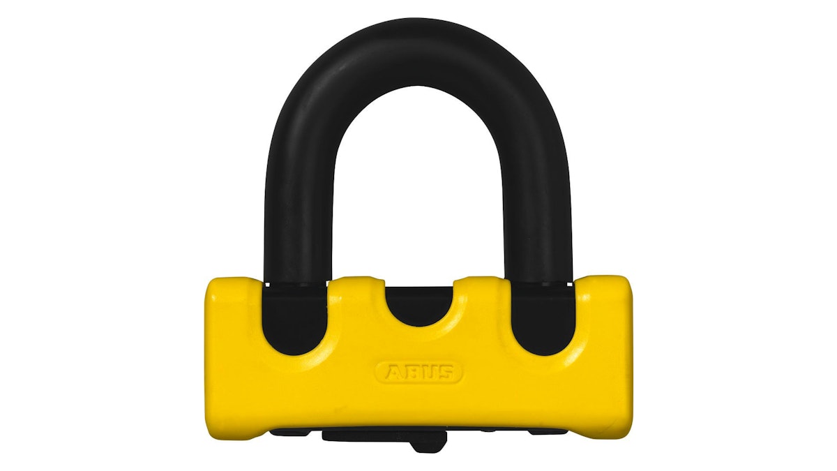 ABUS Bremsscheibenschloss GRANIT™ Power XS 67 (Sonderanfertigung, XPlus™ Code erforderlich) Gelb von ABUS OneKey™
