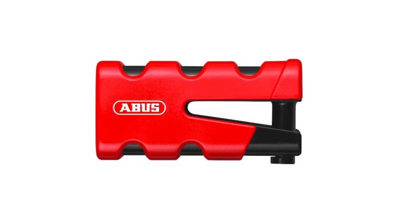 ABUS Bremsscheibenschloss GRANIT™ Sledg 77 (Sonderanfertigung, XPlus™ Code erforderlich) Rot Grip von ABUS OneKey™