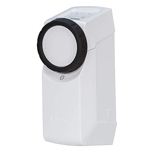 ABUS HomeTec Pro Bluetooth CFA3100 - Elektronisches Türschloss - Haustür per App auf dem Smartphone öffnen und verriegeln - mit Zugangskontrolle - Weiß ABUS HomeTec Pro Bluetooth CFA3100 - Elektronisches Türschloss - Haustür per App auf dem Smartphone öffnen und verriegeln - mit Zugangskontrolle - Weiß von ABUS