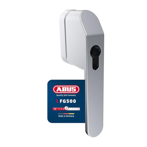 ABUS abschließbarer Fenstergriff FG500 HZ für Profil-Halbzylinder - Kindersicherung & Einbruchschutz für Fenster, ideal für Schließanlagen - vorbereitet zur Aufnahme eines Halbzylinders - Silber ABUS abschließbarer Fenstergriff FG500 HZ für Profil-Halbzylinder - Kindersicherung & Einbruchschutz für Fenster, ideal für Schließanlagen - vorbereitet zur Aufnahme eines Halbzylinders - Silber von ABUS