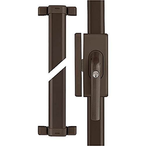 ABUS Fenster-Stangenschloss FOS650A - Zusatzsicherung mit Alarm, ideal für hohe Fenster und Fenstertüren, verschiedenschließend - ABUS-Sicherheitslevel 10 - 78050 - Braun ABUS Fenster-Stangenschloss FOS650A - Zusatzsicherung mit Alarm, ideal für hohe Fenster und Fenstertüren, verschiedenschließend - ABUS-Sicherheitslevel 10 - 78050 - Braun von ABUS