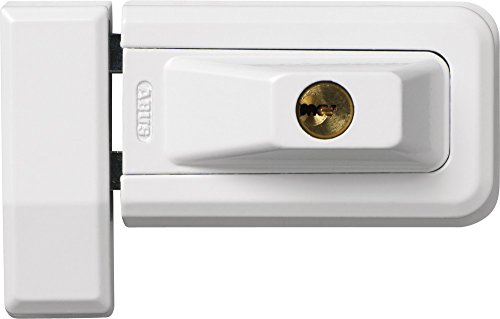 ABUS Fenster-Zusatzsicherung 3030 AL0145 - Schwenkbares Sicherheitsschloss für Fenster und Türen, gleichschließend - ABUS-Sicherheitslevel 6 - 31767 - Weiß von ABUS