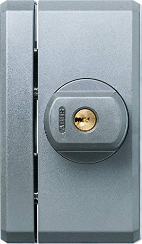 ABUS Fenster-Zusatzsicherung FTS96A - Fensterschloss mit intuitivem Schließmechanismus und Alarm, verschiedenschließend - ABUS-Sicherheitslevel 10 - 78556 - Silber von ABUS