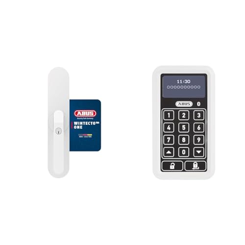 ABUS Fensterantrieb WINTECTO One – Smarter Fenstergriff & HomeTec Pro Bluetooth-Tastatur CFT3100 - Codeeingabe Zum Öffnen Der Haustür - Für Den HomeTec Pro Bluetooth-Türschlossantrieb CFA3100 - Weiß ABUS Fensterantrieb WINTECTO One – Smarter Fenstergriff & HomeTec Pro Bluetooth-Tastatur CFT3100 - Codeeingabe Zum Öffnen Der Haustür - Für Den HomeTec Pro Bluetooth-Türschlossantrieb CFA3100 - Weiß von ABUS