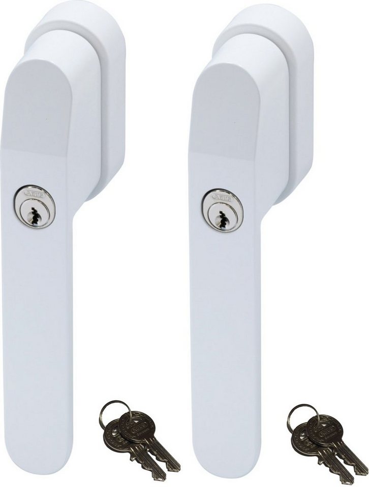 ABUS Fenstergriff FG400 abschließbarer Fenstergriff, gleichschließend, 2er Set, abschließbar, Kindersicherung ABUS Fenstergriff FG400 abschließbarer Fenstergriff, gleichschließend, 2er Set, abschließbar, Kindersicherung von ABUS