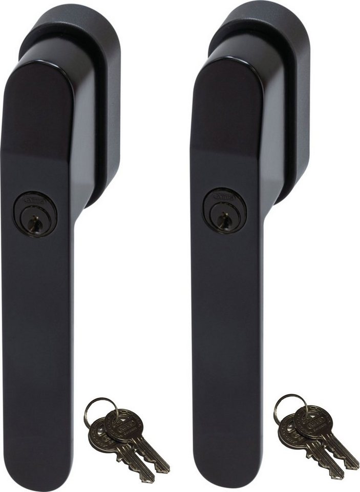 ABUS Fenstergriff FG400 abschließbarer Fenstergriff, gleichschließend, 2er Set, abschließbar, Kindersicherung ABUS Fenstergriff FG400 abschließbarer Fenstergriff, gleichschließend, 2er Set, abschließbar, Kindersicherung von ABUS