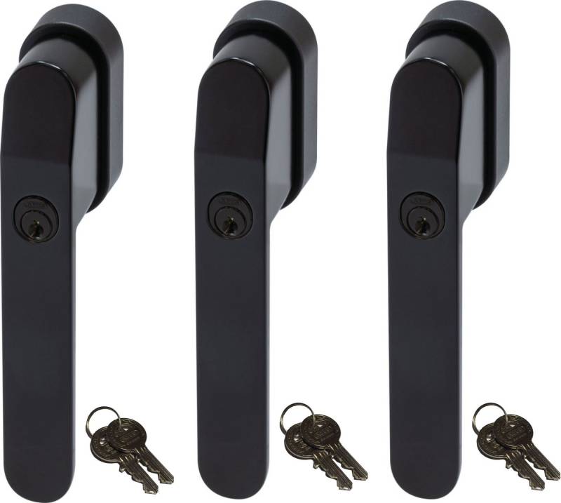 ABUS Fenstergriff FG400 abschließbarer Fenstergriff, gleichschließend, 3er Set, abschließbar, Kindersicherung ABUS Fenstergriff FG400 abschließbarer Fenstergriff, gleichschließend, 3er Set, abschließbar, Kindersicherung von ABUS