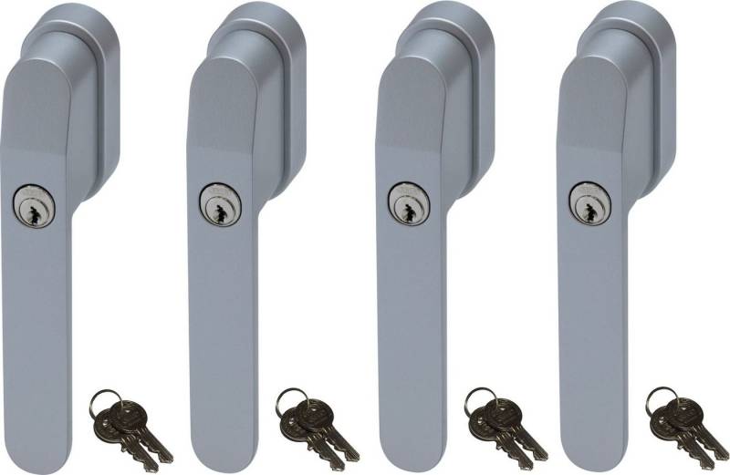 ABUS Fenstergriff FG400 abschließbarer Fenstergriff, gleichschließend, 4er Set, abschließbar, Kindersicherung ABUS Fenstergriff FG400 abschließbarer Fenstergriff, gleichschließend, 4er Set, abschließbar, Kindersicherung von ABUS