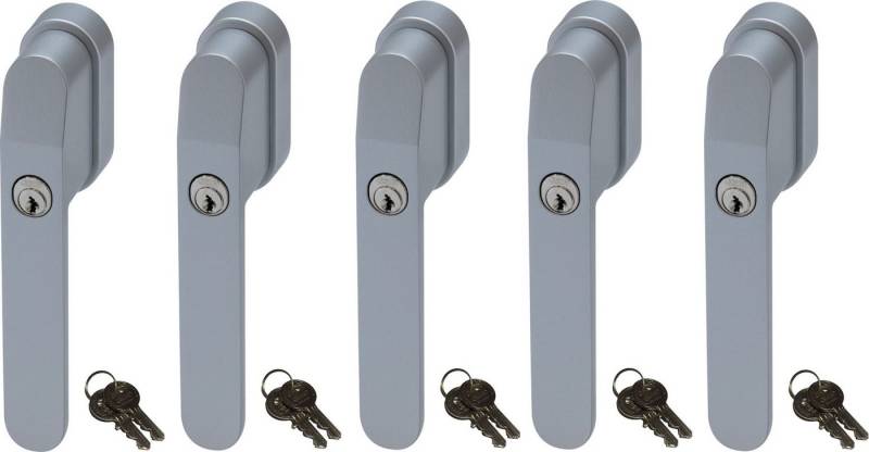 ABUS Fenstergriff FG400 abschließbarer Fenstergriff, gleichschließend, 5er Set, abschließbar, Kindersicherung ABUS Fenstergriff FG400 abschließbarer Fenstergriff, gleichschließend, 5er Set, abschließbar, Kindersicherung von ABUS
