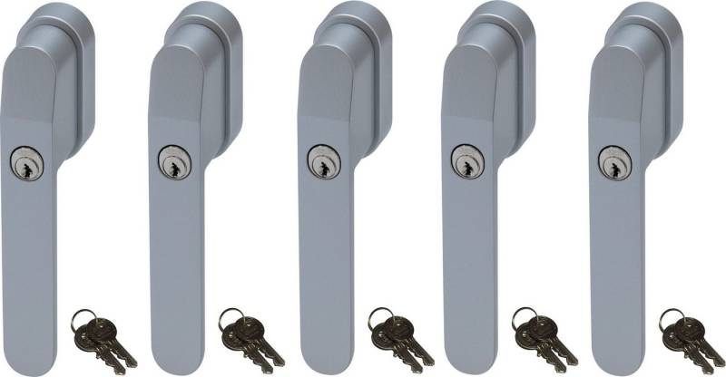 ABUS Fenstergriff FG400 abschließbarer Fenstergriff, gleichschließend, 5er Set von ABUS