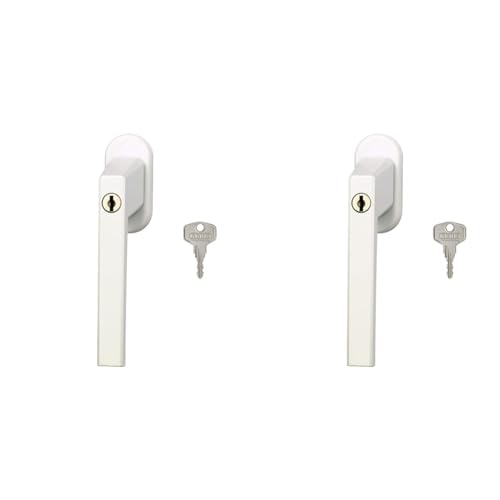 ABUS Fenstergriff abschließbar FG110, weiß, 59221 von ABUS