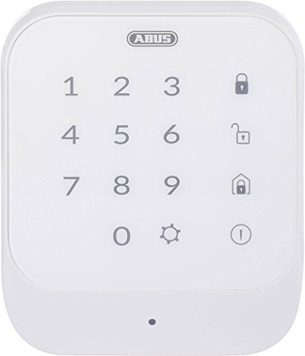 ABUS Funk-Tastatur Smartvest zur De- und Aktivierung der Funk-Alarmanlage | Code oder RFID Chip | Touchpad mit Beleuchtung | weiß | 77444 ABUS Funk-Tastatur Smartvest zur De- und Aktivierung der Funk-Alarmanlage | Code oder RFID Chip | Touchpad mit Beleuchtung | weiß | 77444 von ABUS