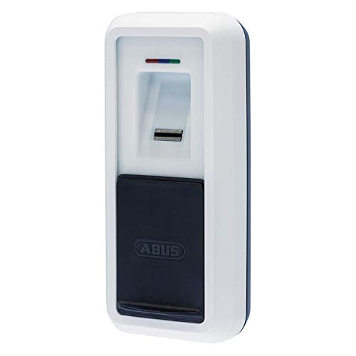 ABUS One Fingerscanner CFS3100 für Haustür, Wohnungstür und Terrassentür - smarter Türöffner - Zubehör für Loxeris One, Wintecto One, Cylox One und CFA3100 - mit Verdeck für den Sensor - weiß von ABUS
