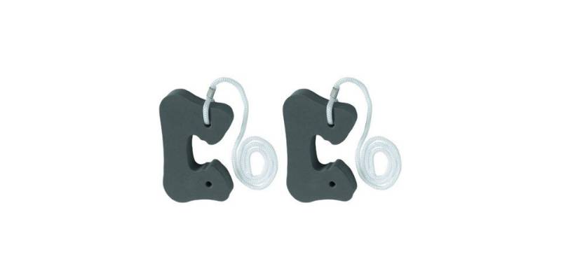 ABUS Kindersicherung Türstopper Fenster Stopper Fingerschutz Klemmschutz [2er], Türhalter von ABUS