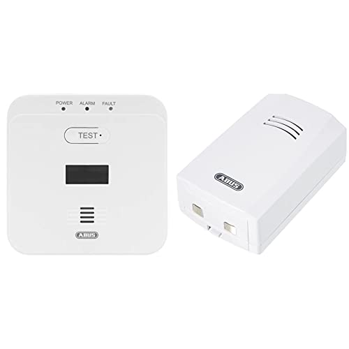 ABUS Kohlenmonoxid-Warnmelder COWM510 - CO-Melder mit 85 dB lautem Alarm - 89164 - Weiß & Wassermelder HSWM10000 - warnt bei Wasserschäden in Küche, Bad, Keller - 85 dB lauter Wasseralarm ABUS Kohlenmonoxid-Warnmelder COWM510 - CO-Melder mit 85 dB lautem Alarm - 89164 - Weiß & Wassermelder HSWM10000 - warnt bei Wasserschäden in Küche, Bad, Keller - 85 dB lauter Wasseralarm von ABUS
