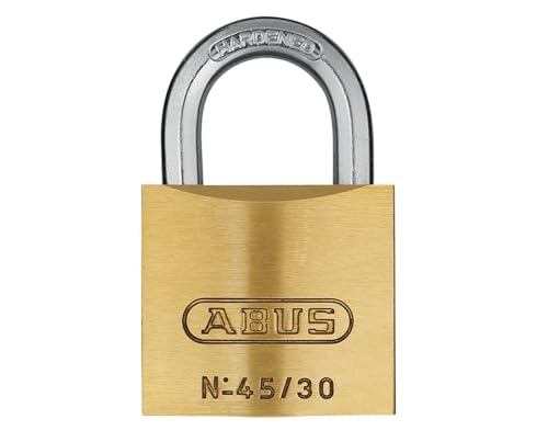 ABUS Messinghangschloss "Serie 45" 45 SB MESS-HANGSCHL-SB GLEICHSCHL 45/30 A2-748172 von ABUS