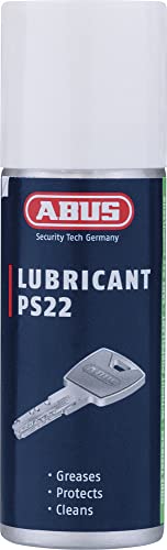 ABUS Pflegespray PS22 - fettfreier Schmierstoff für Türzylinder, Autoschlösser, Werkzeuge - gegen Verschleiß und Quitschen - 60 ml von ABUS