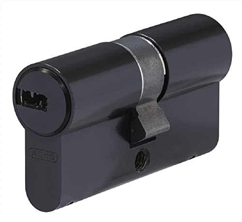 ABUS Profil-Zylinder D6XBL 28/34 mit Codekarte und 5 Schlüsseln - 96803 - schwarz von ABUS