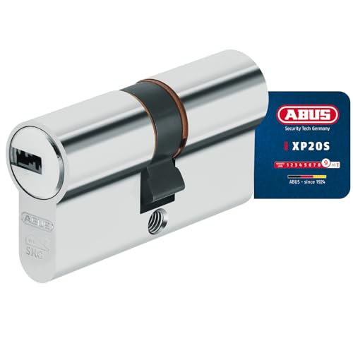 ABUS Profilzylinder XP20SN 50/50 inklusive Sicherungskarte & 3 Schlüsseln, 73749 von ABUS