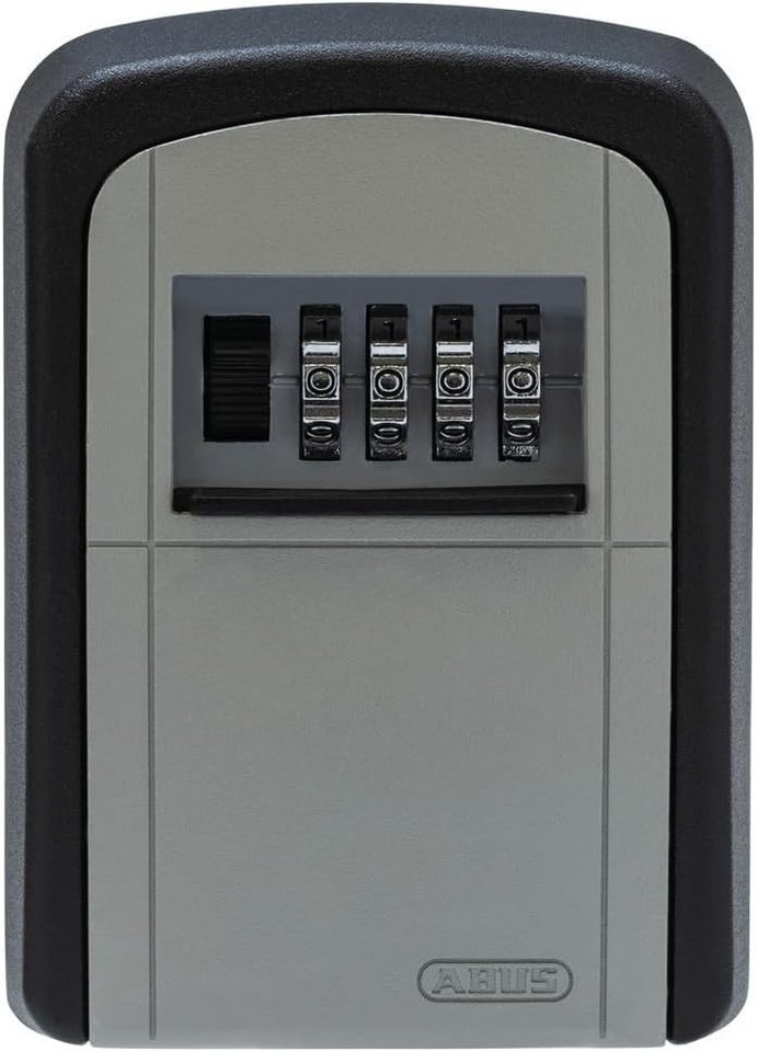 ABUS Schlüsselkasten, ABUS KeyGarage 707 - Schlüsselbox zur Wandmontage - Schwarz-Silber von ABUS