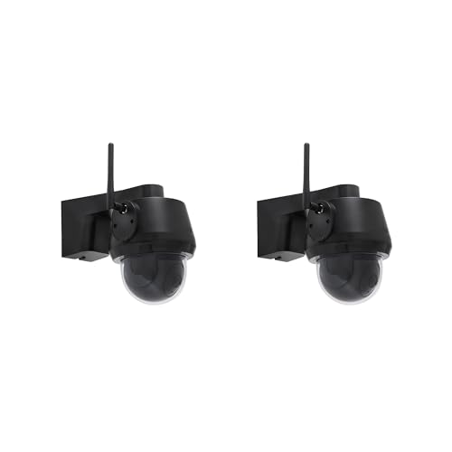 ABUS SmartLook Schwenken & Neigen, 2er Set - 4K Überwachungskamera für außen mit WLAN, Bewegungserkennung, Nachtsicht, Objekterkennung, 2-Wege-Audio, App und microSD - Schwarz ABUS SmartLook Schwenken & Neigen, 2er Set - 4K Überwachungskamera für außen mit WLAN, Bewegungserkennung, Nachtsicht, Objekterkennung, 2-Wege-Audio, App und microSD - Schwarz von ABUS