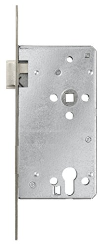 ABUS Tür-Einsteckschloss Profilzylinder THZ90 für DIN-links Türen, silber, 57206 von ABUS