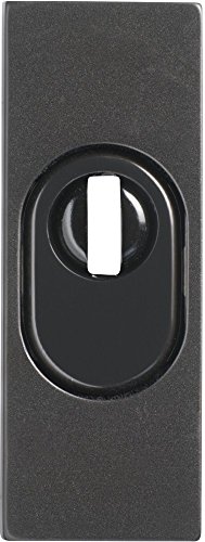 ABUS Tür-Schutzrosette RSZS316 B7 mit Zylinderschutz für Metalltüren, dunkelbraun, 09403 von ABUS