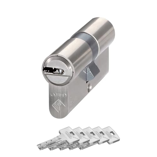 ABUS Türzylinder Bravus.2000 - Sicherheitszylinder mit Wendeschlüssel und technischem Kopierschutz plus Sicherungskarte - 5 Schlüssel inklusive - Schließzylinder Made in Germany - Doppelzylinder 30/30 ABUS Türzylinder Bravus.2000 - Sicherheitszylinder mit Wendeschlüssel und technischem Kopierschutz plus Sicherungskarte - 5 Schlüssel inklusive - Schließzylinder Made in Germany - Doppelzylinder 30/30 von ABUS