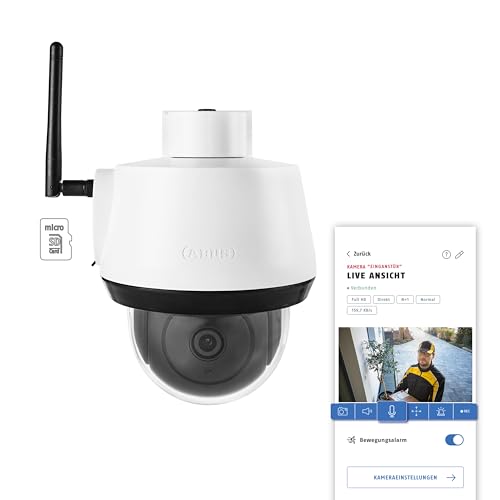 ABUS Überwachungskamera SmartLook Schwenken & Neigen mit WLAN (PPIC52520) - weiß von ABUS
