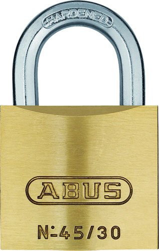 ABUS Vorhängeschloss 45/30 aus Messing - 3er Set - mit Präzisions-Stiftzylinder mit Pilzkopfstiften - 11822 - ABUS-Sicherheitslevel 3 - Messingfarben ABUS Vorhängeschloss 45/30 aus Messing - 3er Set - mit Präzisions-Stiftzylinder mit Pilzkopfstiften - 11822 - ABUS-Sicherheitslevel 3 - Messingfarben von ABUS