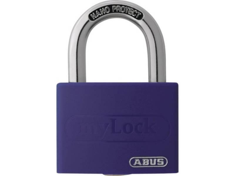 ABUS Vorhängeschloss ABUS 80285 0 Zylindervorhangschloss T65AL/40 lila Lock-Tag Schlosskörperbreite 4 individuell beschreibbare Kunststoffummantelung · Schlosskörper aus Aluminium · automatisch verriegelnd · hoher Wiedererkennungswert durch verschiedene Farben ABUS Vorhängeschloss ABUS 80285 0 Zylindervorhangschloss T65AL/40 lila Lock-Tag Schlosskörperbreite 4 individuell beschreibbare Kunststoffummantelung · Schlosskörper aus Aluminium · automatisch verriegelnd · hoher Wiedererkennungswert durch verschiedene Farben von ABUS