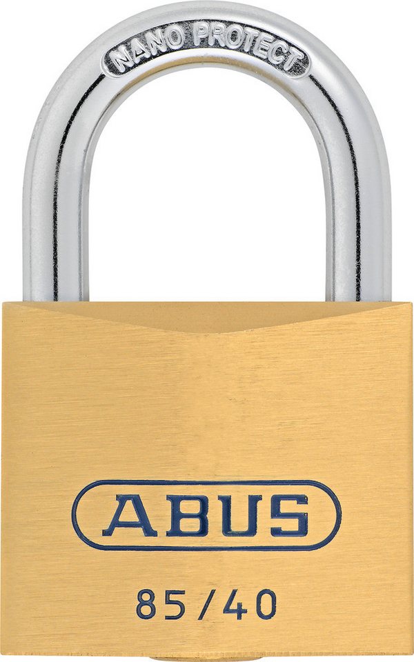 ABUS Vorhängeschloss ABUS Hangschloss Messing 85/40 gl.-577 von ABUS