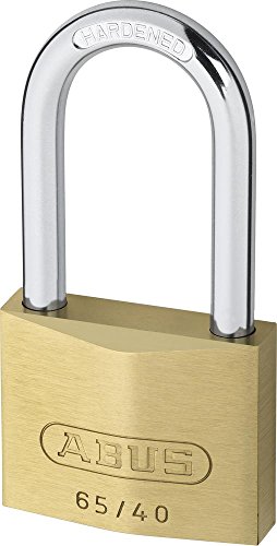 ABUS Vorhängeschloss Messing 65/40HB40 gl.-6404 - gleichschließend und mit hohem Bügel - Messing-Schlosskörper - gehärteter Stahlbügel - ABUS-Sicherheitslevel 5 ABUS Vorhängeschloss Messing 65/40HB40 gl.-6404 - gleichschließend und mit hohem Bügel - Messing-Schlosskörper - gehärteter Stahlbügel - ABUS-Sicherheitslevel 5 von ABUS