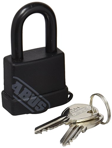 ABUS Vorhängeschloss Messing 70/35 gl.-6301 - gleichschließend - wetterfest - Messing-Schlosskörper - schlagzähe Kunststoffummantelung - ABUS-Sicherheitslevel 4 - Schwarz ABUS Vorhängeschloss Messing 70/35 gl.-6301 - gleichschließend - wetterfest - Messing-Schlosskörper - schlagzähe Kunststoffummantelung - ABUS-Sicherheitslevel 4 - Schwarz von ABUS
