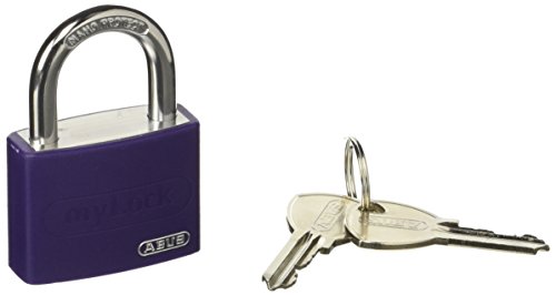 ABUS Vorhängeschloss T65AL/40 myLOCK - individuell beschreibbar - Spindschloss - massiver Aluminium-Schlosskörper - ABUS-Sicherheitslevel 5 - Zufallsfarbe ABUS Vorhängeschloss T65AL/40 myLOCK - individuell beschreibbar - Spindschloss - massiver Aluminium-Schlosskörper - ABUS-Sicherheitslevel 5 - Zufallsfarbe von ABUS