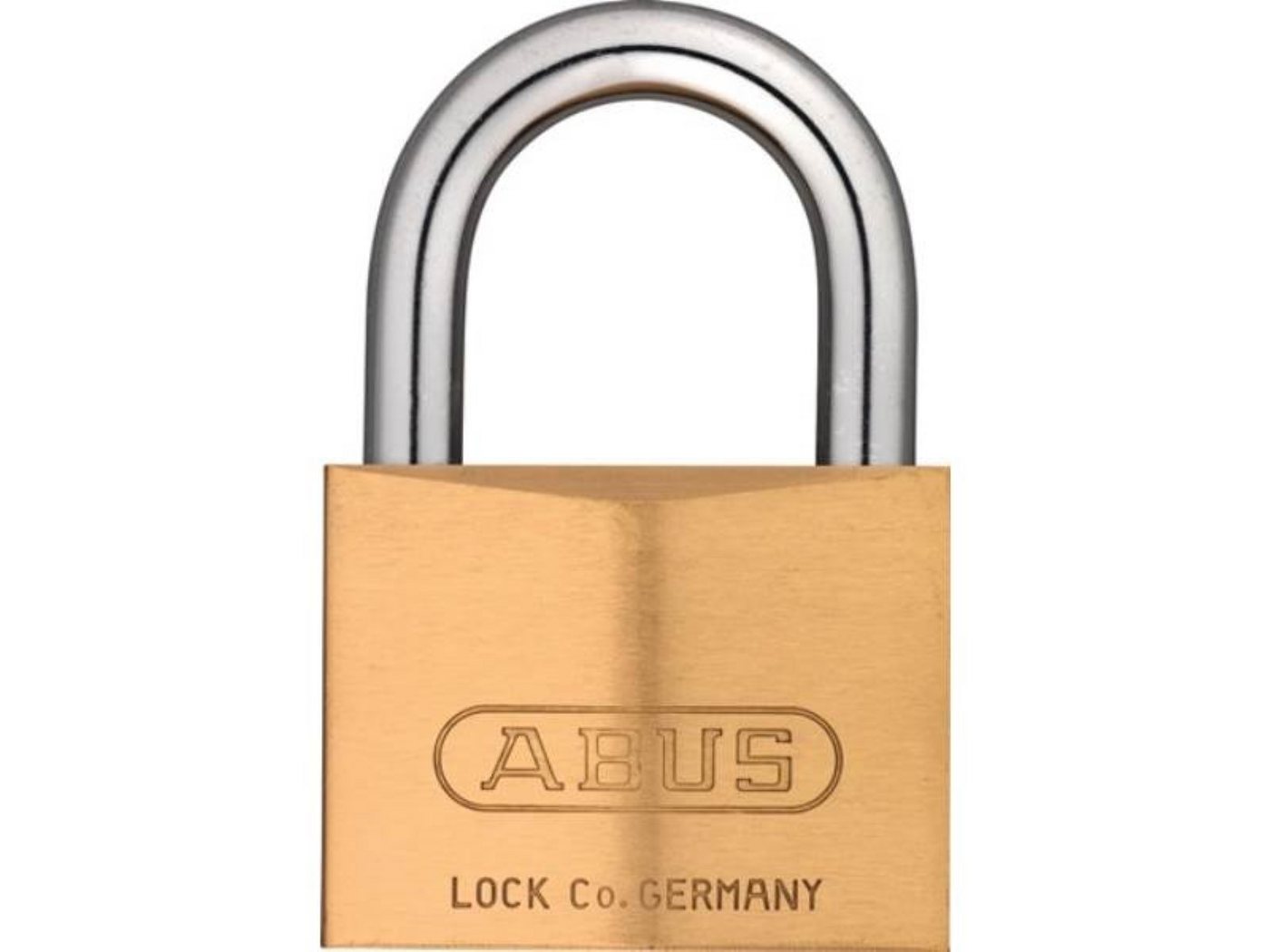ABUS Vorhängeschloss Zylindervorhangschloss 85/60 Schlosskörper-B.60mm MS versch.-schl.ABUS Messingschloss, korrosionsbeständig und widerstandsfähig durch doppelte Verriegelung (ab 30 mm) sowie Bügel aus gehärtetem Stahl · Präzisions-Stiftzylinder mit Pilzkopfstiften · paraze von ABUS