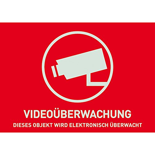 ABUS Warnaufkleber AU074052V Videoüberwachung ohne Logo 74 x 52,5 mm reflektierend ABUS Warnaufkleber AU074052V Videoüberwachung ohne Logo 74 x 52,5 mm reflektierend von ABUS