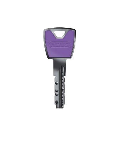 ABUS XP20S Ersatzschlüssel mit Design-Clip lila von ABUS