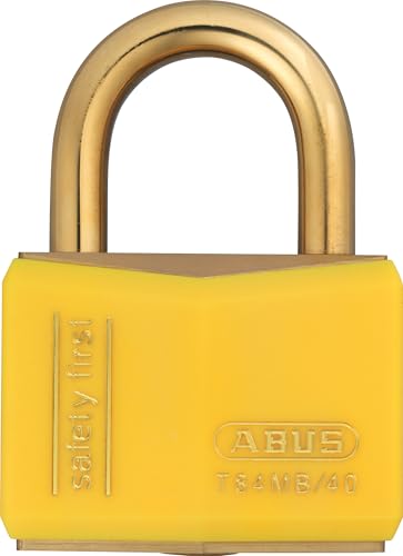 Abus - T84MB/40 40mm Gelb Safety First Rostfreie Vorhängeschloss - ABUT8440YEL von ABUS