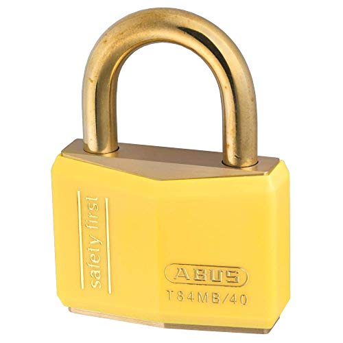 T84mb/40 40mm Gelb Safety First Rostfreie Vorhängeschloss Keyed 8402... von ABUS