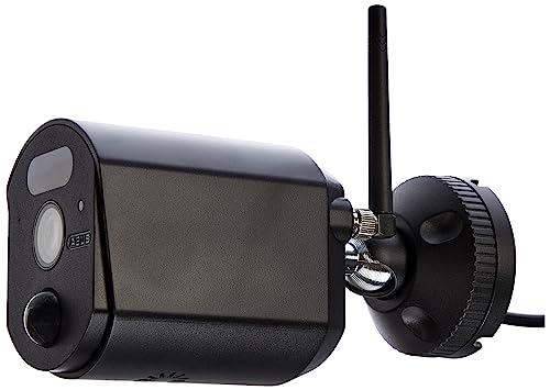 Zusatz-Kamera für ABUS EasyLook BasicSet PPDF17520 – Überwachungskamera mit einfacher Handhabung; cleverer Bewegungserkennung, Gegensprechfunktion, Nachtsicht, Privatzonenmaskierung u. v. m., Schwarz von ABUS