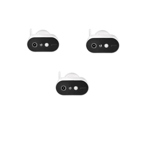Zusatz-Kamera für Akku Kamera PPIC91520 – 3er Set – Smarte kabellose Überwachungskamera mit Weißlicht-LED, Personenerkennung, 2-Wege-Audio & kostenfreier Handy-App (kein ABO) von ABUS