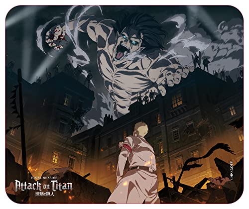 ABYstyle - Attack on Titan Soft Mouse Mat Season 4 Key Art ABYstyle - Attack on Titan Soft Mouse Mat Season 4 Key Art von ABYSTYLE